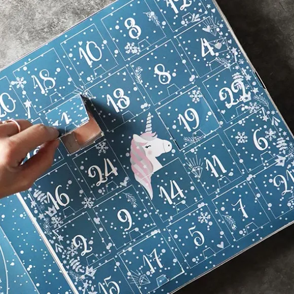 Calendrier de l'avent Licorne Scrapcooking