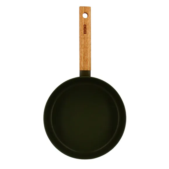 Casserole Ector induction aluminium revêtu manche en bois 20 cm vert Ogo