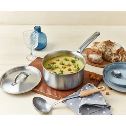 Casserole inox Alchimy 18 cm De Buyer