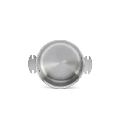 Casserole inox Alchimy Loqy sans manche 16 cm De Buyer