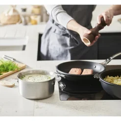 Casserole inox Alchimy Loqy sans manche 16 cm De Buyer
