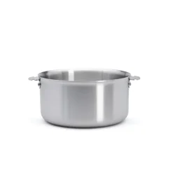 Casserole inox Alchimy Loqy sans manche 24 cm De Buyer