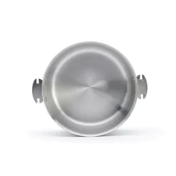 Casserole inox Alchimy Loqy sans manche 24 cm De Buyer