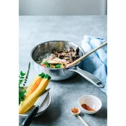 Casserole inox Castel'Pro 20 cm Cristel