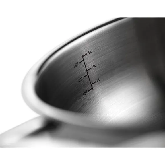 Casserole inox Castel'Pro 16 cm Cristel