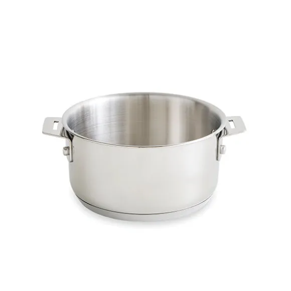 Casserole inox Clips'Inox sans manche 14 cm Mathon