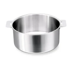 Casserole inox Mutine sans manche 20 cm Cristel