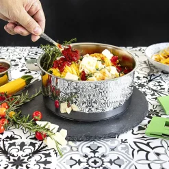 Casserole inox Mutine sans manche 20 cm Cristel