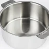 Casserole inox Mutine sans manche 16 cm Cristel