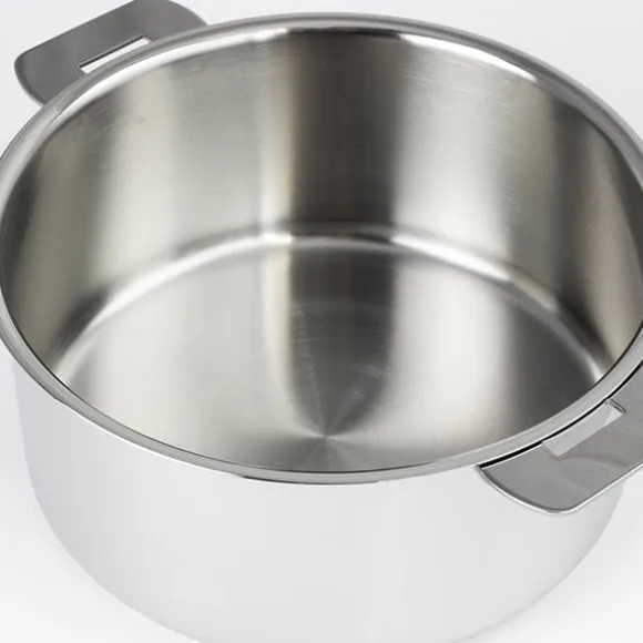 Casserole inox Mutine sans manche 16 cm Cristel