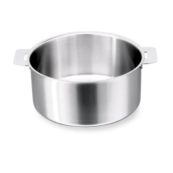 Casserole inox Mutine sans manche 16 cm Cristel
