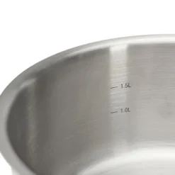 Casserole inox Prim'Appety 18 cm De Buyer