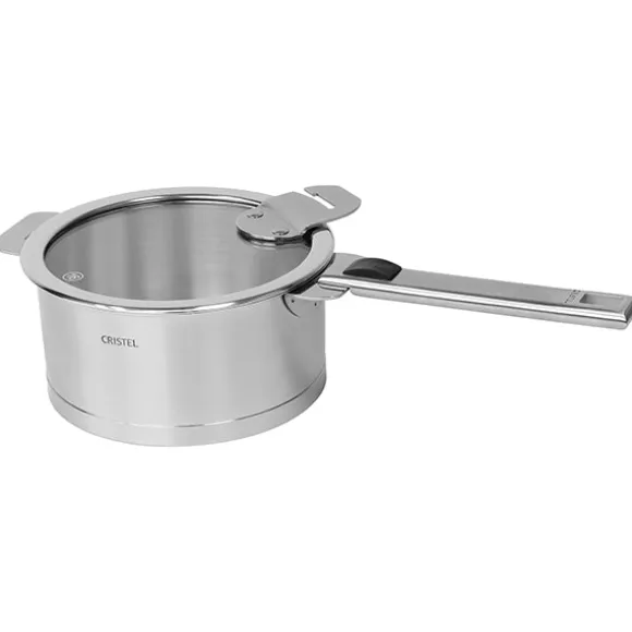 Casserole inox Strate sans manche 14 cm Cristel