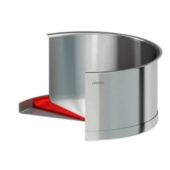 Casserole inox Strate sans manche 18 cm Cristel