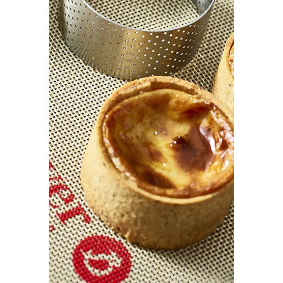 Cercle perforé inox 7,5 cm De Buyer