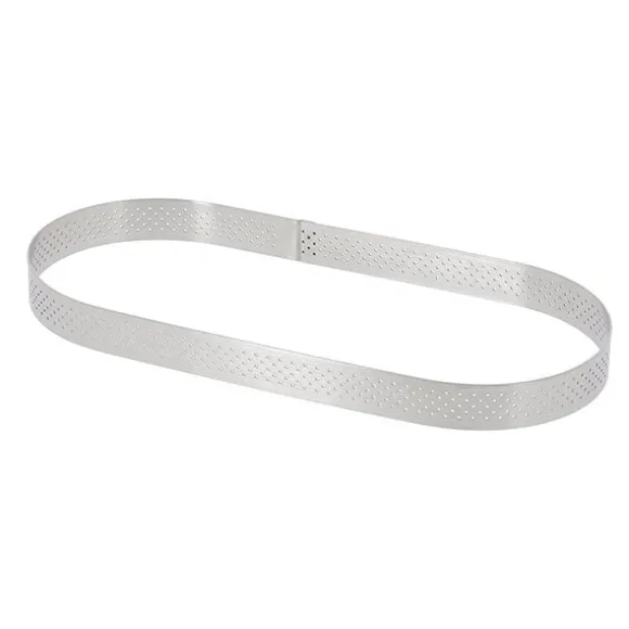 Cercle perforé oblong 30 x 11 cm De Buyer