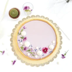 Cercle à tarte extensible perforé en inox Scrapcooking