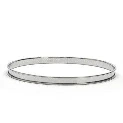 Cercle à tarte inox perforé 28 cm De Buyer