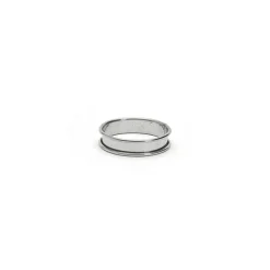 Cercle à tartelette inox perforé 8 cm De Buyer
