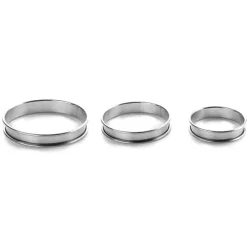Cercle à tarte rond en inox 20 cm Lacor