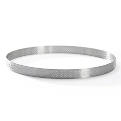 Cercle à tarte rond perforé 24,5 cm De Buyer