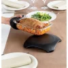 Chauffe plat micro ondable noir Mastrad