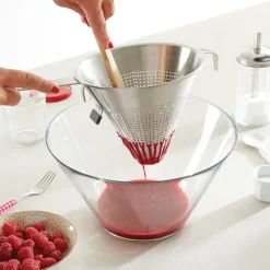 Chinois de cuisine en inox 18cm Mathon