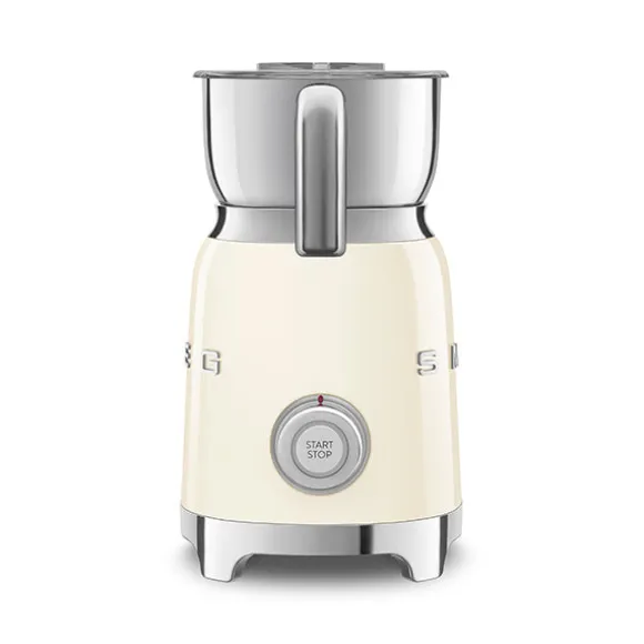 Chocolatière et mousseur de lait crème MFF11CREU Smeg