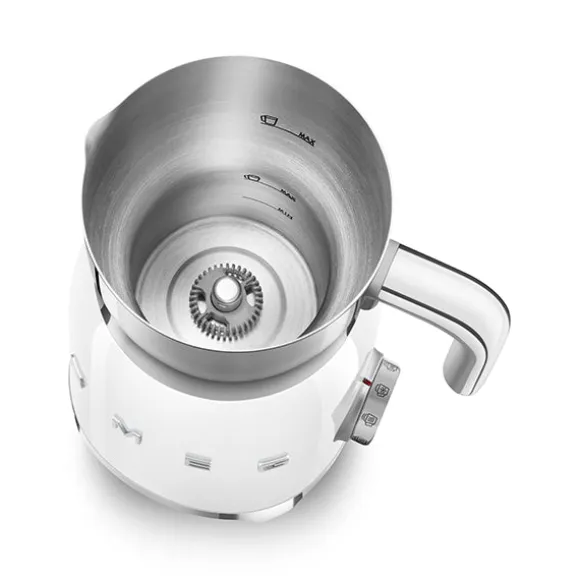 Chocolatière et mousseur de lait 500 W MFF11WHEU blanc Smeg