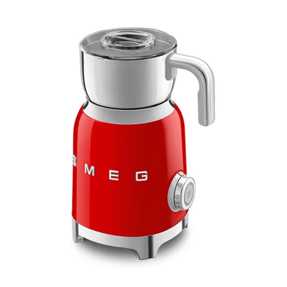 Chocolatière et mousseur de lait 500 W MFF11RDEU rouge Smeg