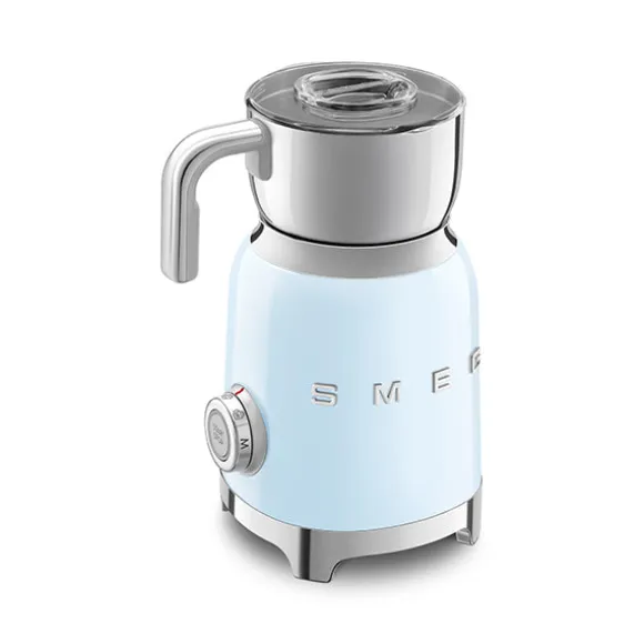 Chocolatière et mousseur de lait 500 W MFF11PBEU bleu azur Smeg