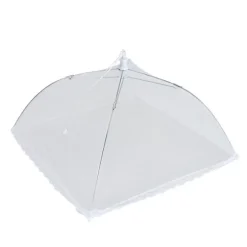 Cloche protège-plats pliable avec cordon 35 cm