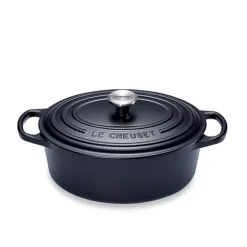 Cocotte fonte ovale 27 cm noir Le Creuset