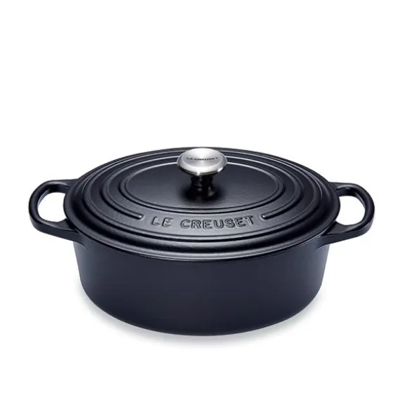 Cocotte fonte ovale 27 cm noir Le Creuset