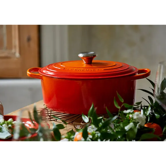 Cocotte fonte ovale volcanique 27 cm Le Creuset