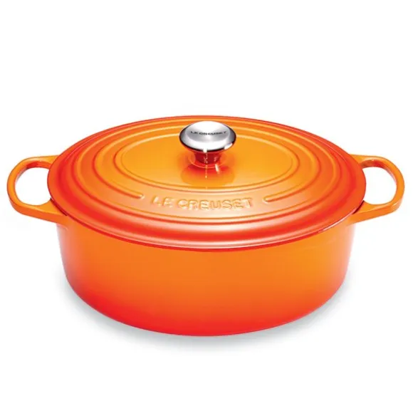 Cocotte fonte ovale volcanique 31 cm Le Creuset