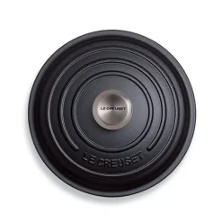 Cocotte fonte rond 26 cm noir Le Creuset