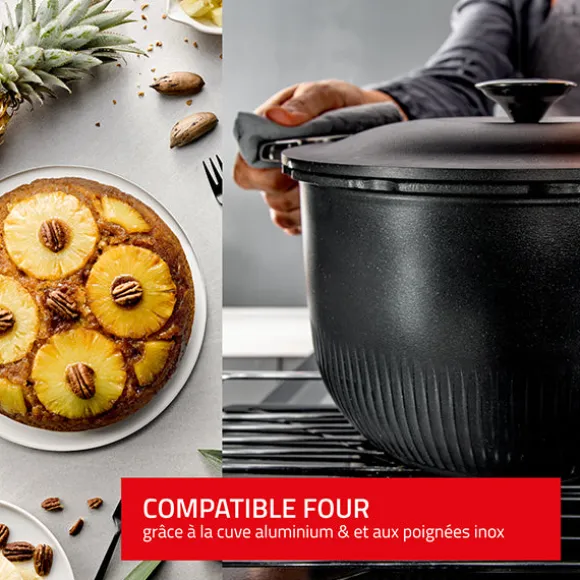 Cocotte-Minute® Clipso Tempo 3-en-1 6L Seb