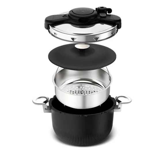 Cocotte-Minute® Clipso Tempo 3-en-1 6L Seb