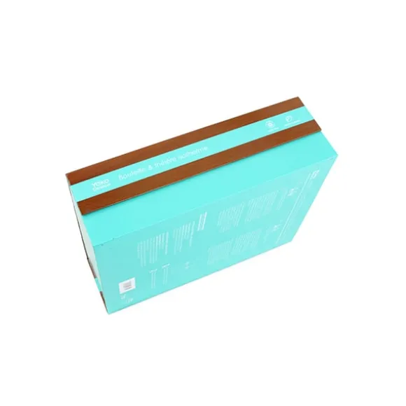 Coffret bois 1 bouteille 500 ml et 1 théière 350ml Yoko Design