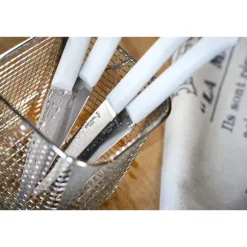 Coffret 4 couteaux de table lame micro-dentée 11 cm Bon Appétit Plus nuage Opinel