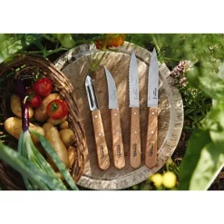 Coffret 4 couteaux Essentiels Hêtre Opinel