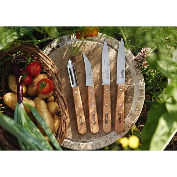 Coffret 4 couteaux Essentiels Hêtre Opinel