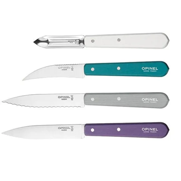 Coffret 4 couteaux Essentiels Art Déco Opinel