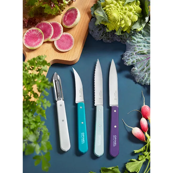 Coffret 4 couteaux Essentiels Art Déco Opinel