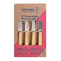 Coffret couteaux N°112, N°113, N°114 et N°115 Les Essentiels Olivier Opinel