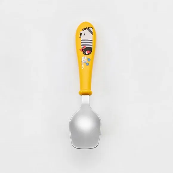 Coffret couverts pour enfants en inox jaune Cuitisan