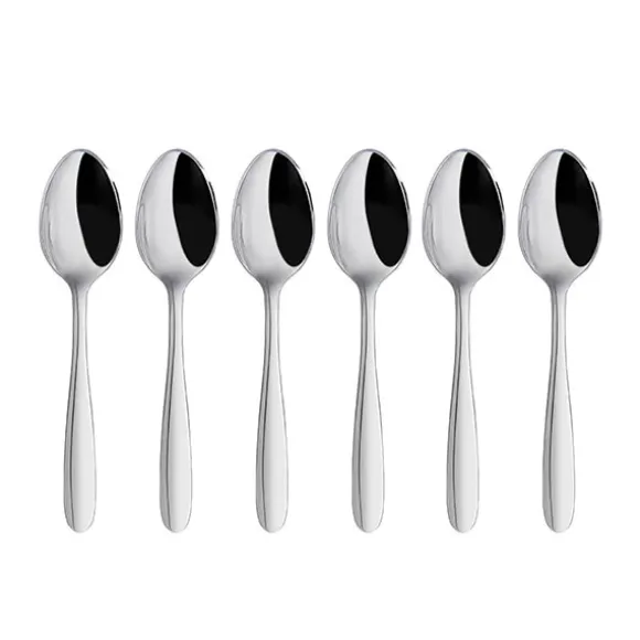 Coffret 6 cuillères à café Aisha Inoxriv