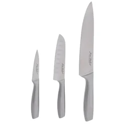 Coffret de 3 couteaux de cuisine inox Fusal Jean Dubost