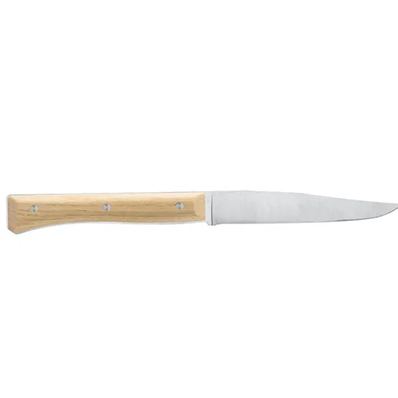 Coffret de 4 couteaux de table à lame lisse Facette frêne Opinel